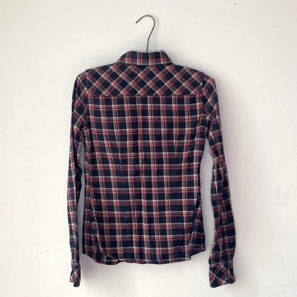 TNA | FLANNEL BUTTON UP  l XS #FML130026 - Picture 11 of 11